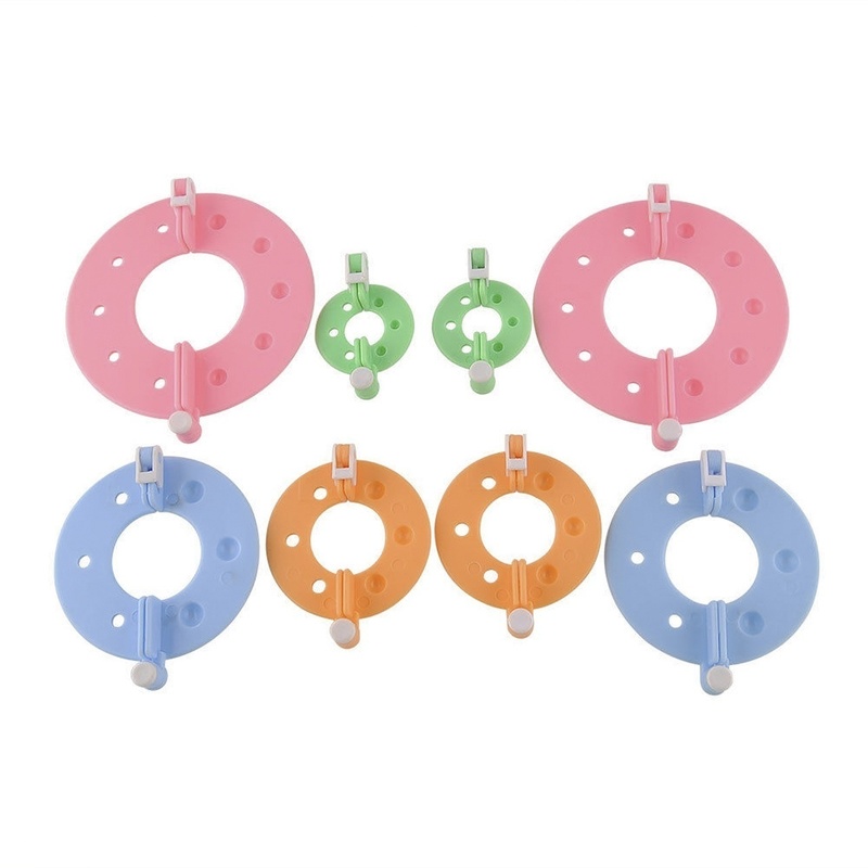 8PCS 4 Sizes Fluff Ball Weaver - Pom Pom Maker Tool avaliação e preço