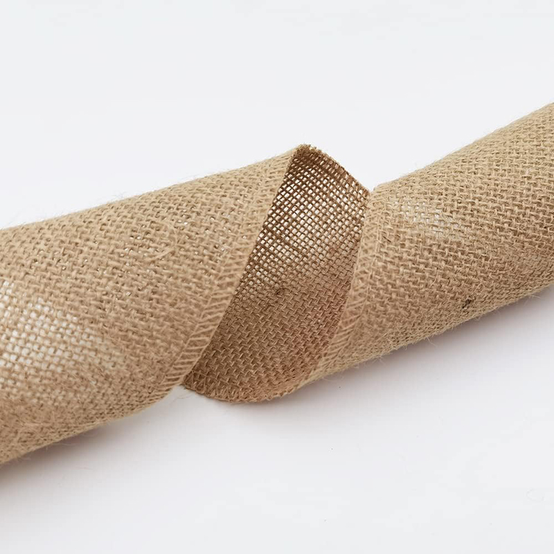 Natural Burlap Fabric Roll 25/ - Velvet Ribbon Roll avaliação e preço