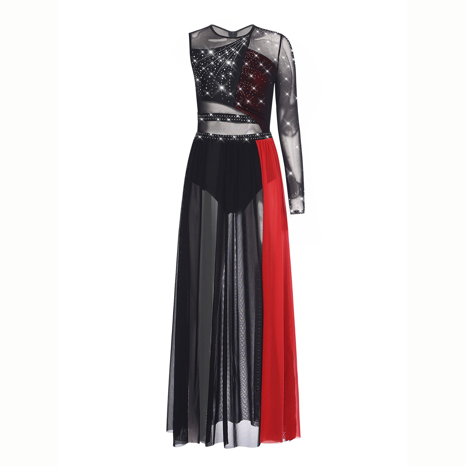 Women Lyrical Dance Costume Rh - Rhinestone Banding Trim avaliação e preço