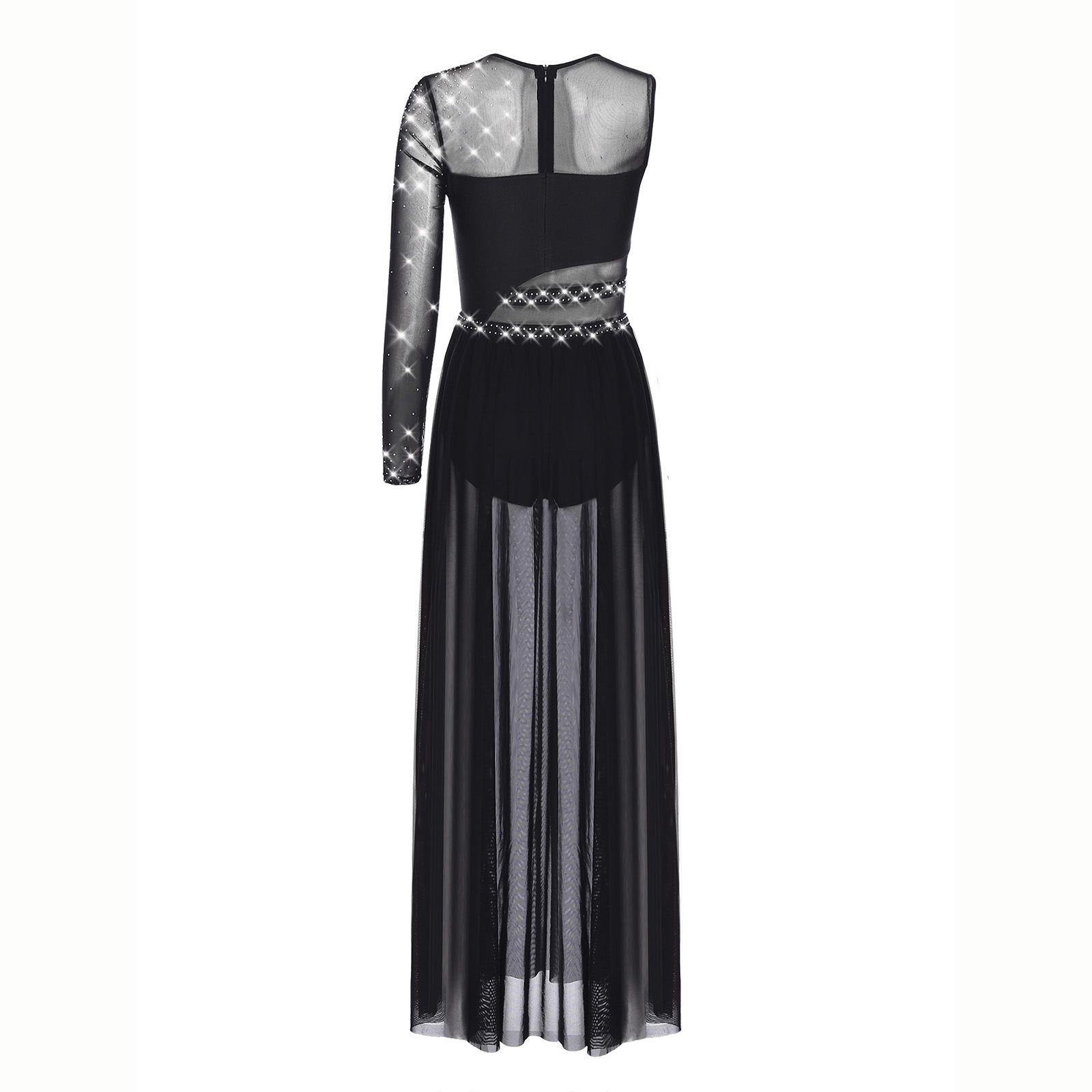 Women Lyrical Dance Costume Rh - Rhinestone Banding Trim avaliação e preço