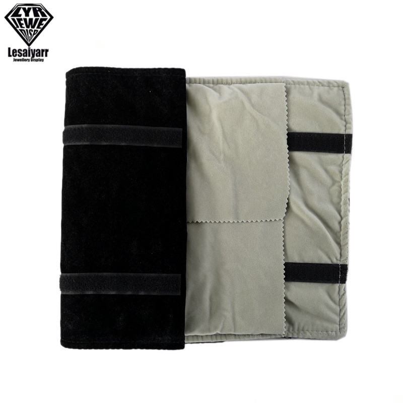 Travel Jewelry Organizer Roll  - Velvet Ribbon Roll avaliação e preço