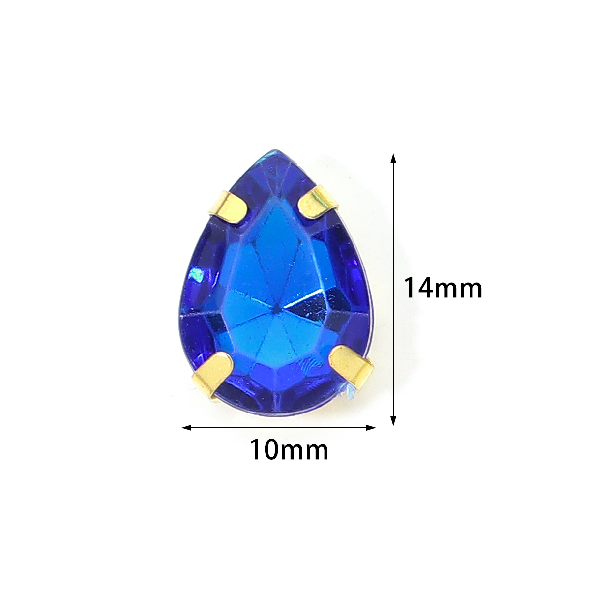 50pcs Colorful Sew-on Claw Rhi - Sew On Rhinestone avaliação e preço