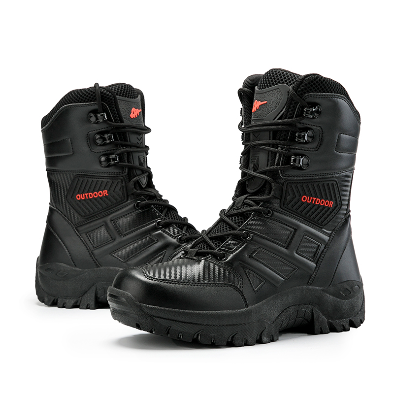 actical Military Boots Large S - Guipure Lace Panel avaliação e preço