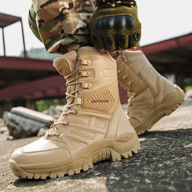 actical Military Boots Large S - Guipure Lace Panel avaliação e preço