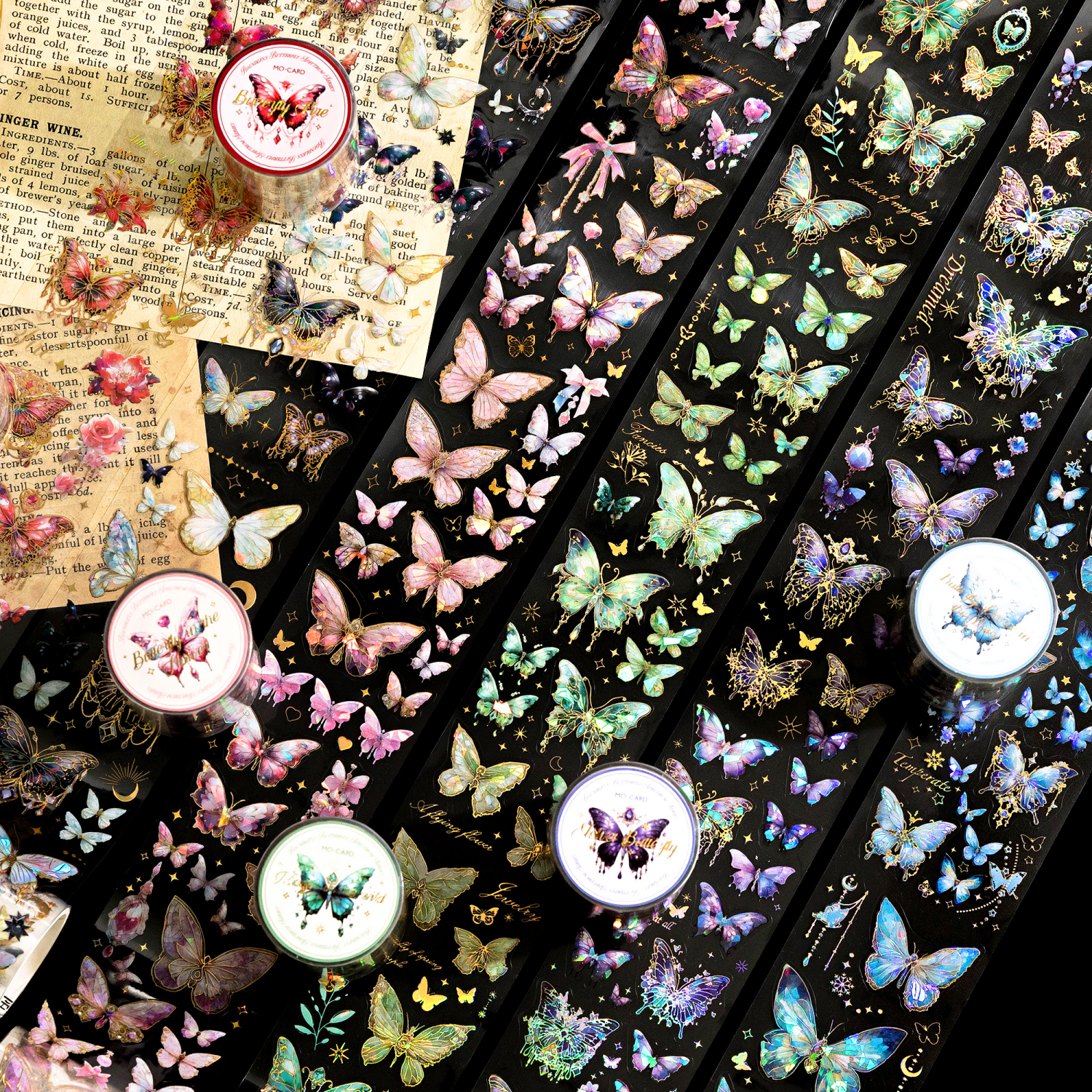 50 mm* 2 m  1 roll Boundless B - Embellishments For Scrapbooking avaliação e preço