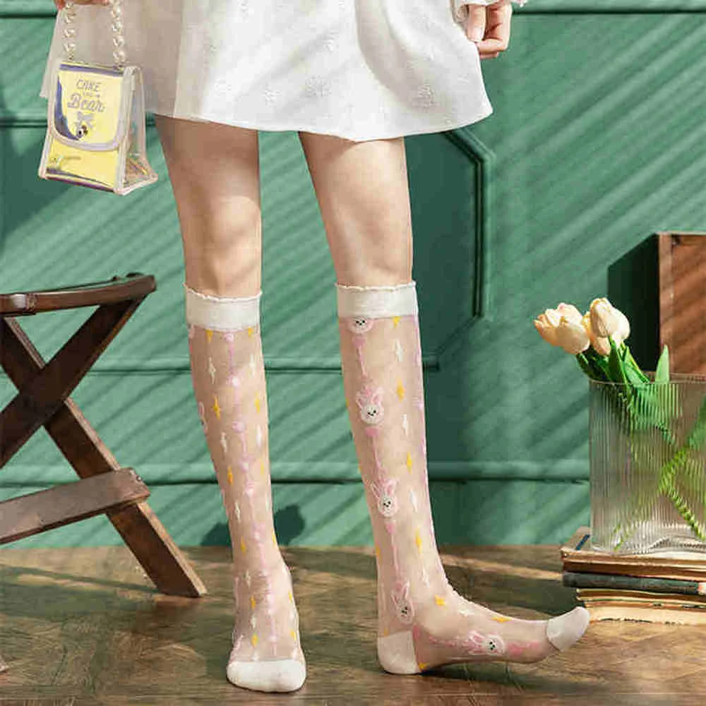 Summer Thin Women Stockings Ul - Crystal Mesh Fabric avaliação e preço