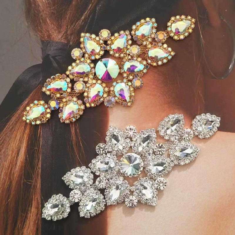 New 1pc Crystal AB Sew On Rhin - Sew On Rhinestone avaliação e preço