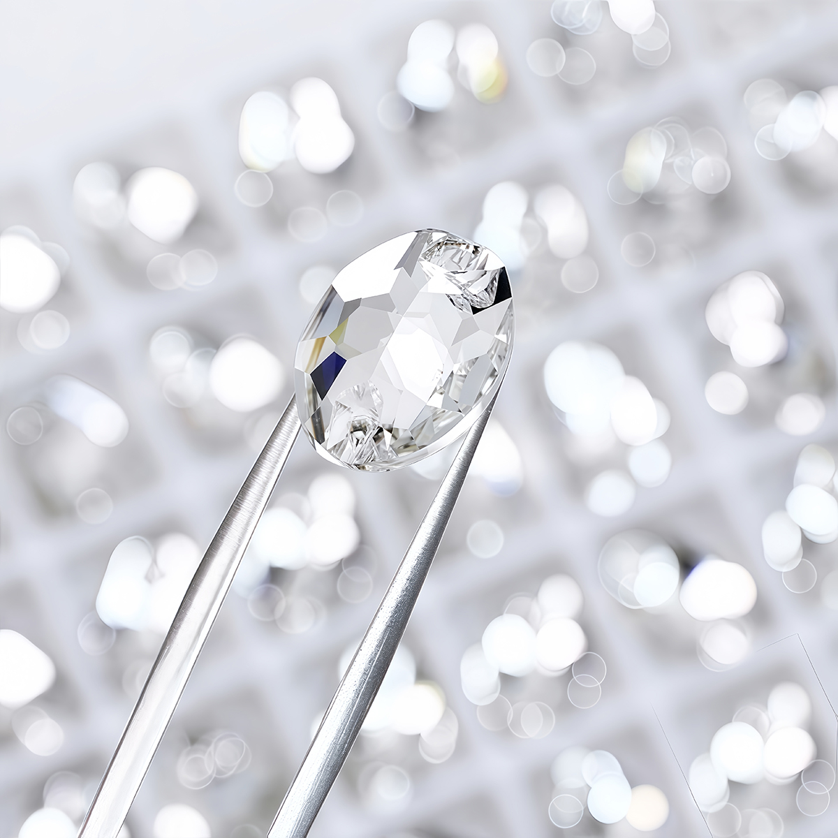 Oval Ellipse Crystal Clear Gla - Sew On Rhinestone avaliação e preço