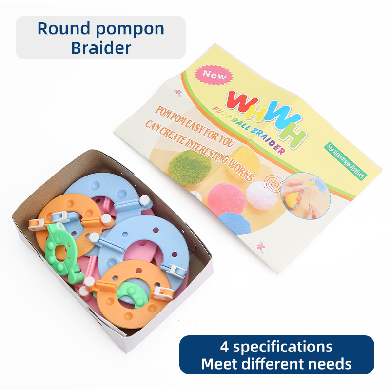 ‌Handmade Yarn Pom Pom Maker T - Pom Pom Maker Tool avaliação e preço