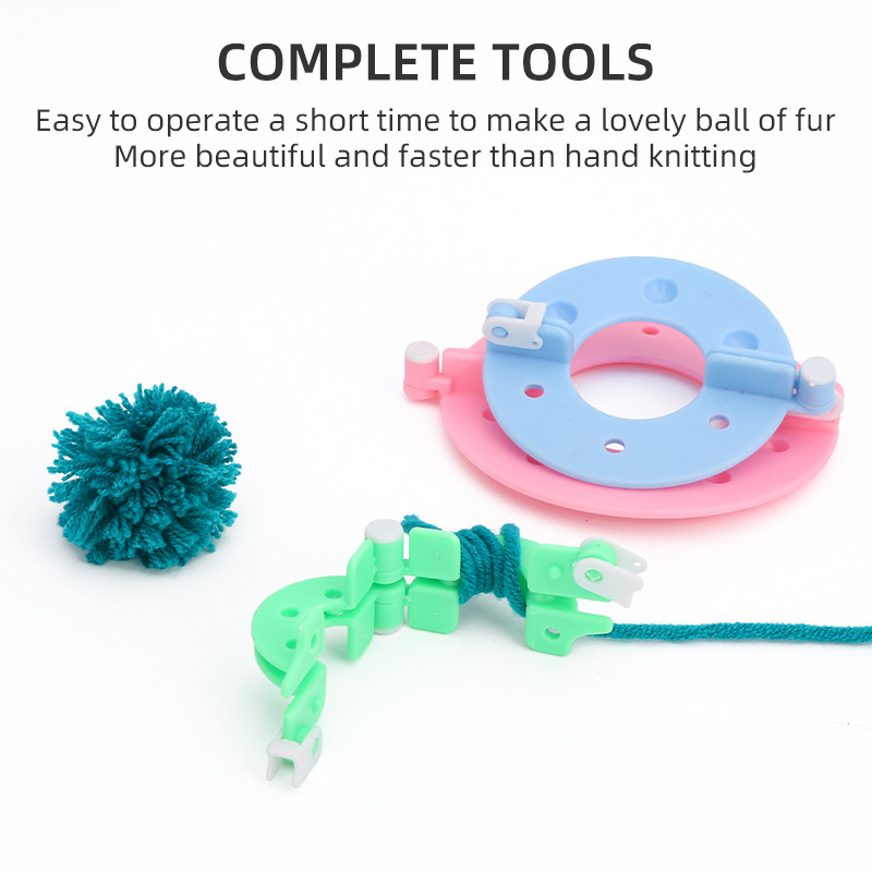 ‌Handmade Yarn Pom Pom Maker T - Pom Pom Maker Tool avaliação e preço