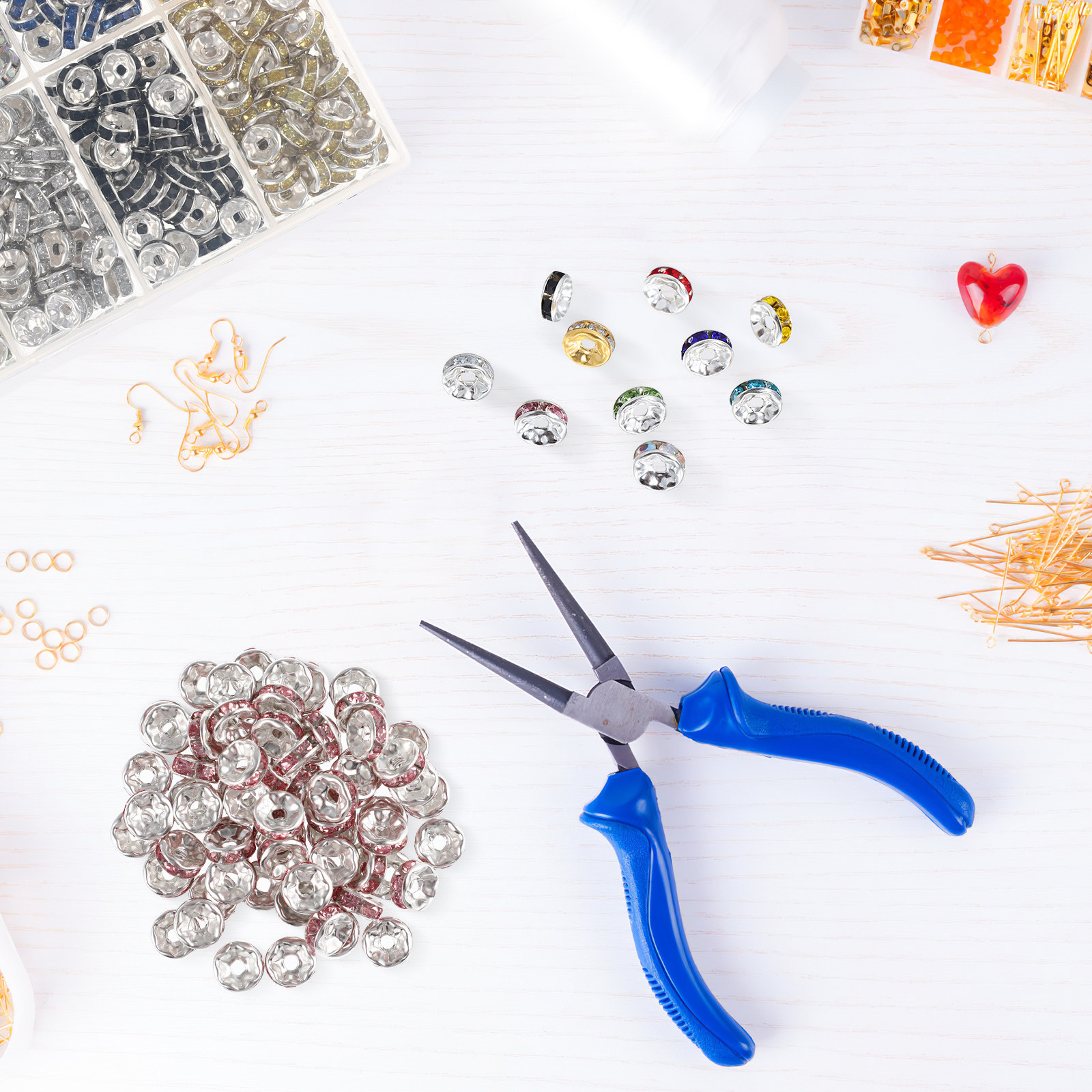 700Pcs Water Drill Bead Set Sh - Embellish Craft avaliação e preço