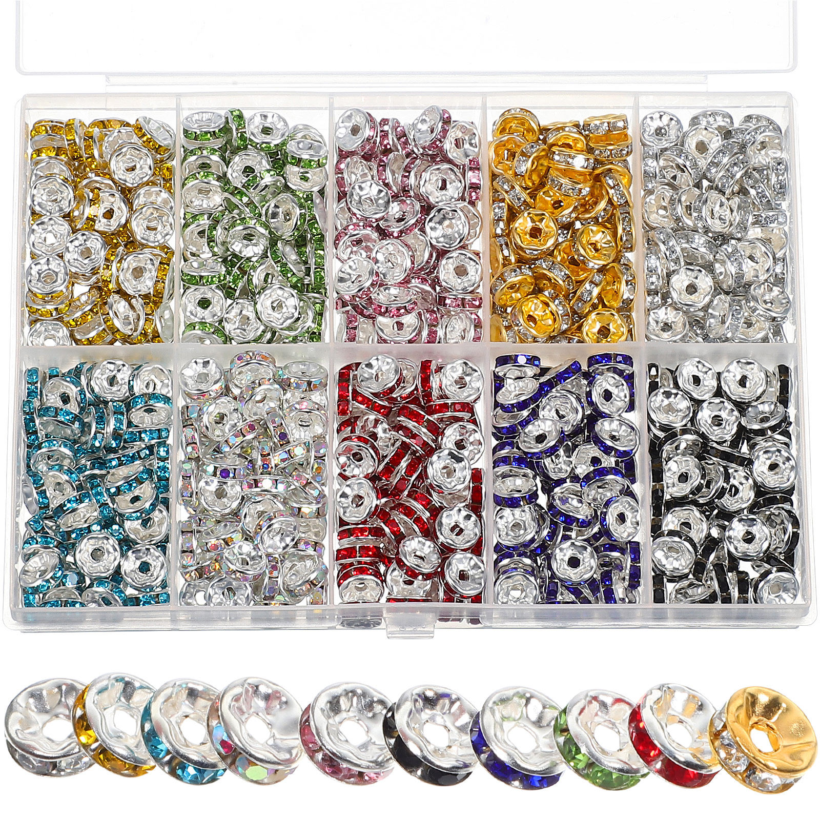 700Pcs Water Drill Bead Set Sh - Embellish Craft avaliação e preço