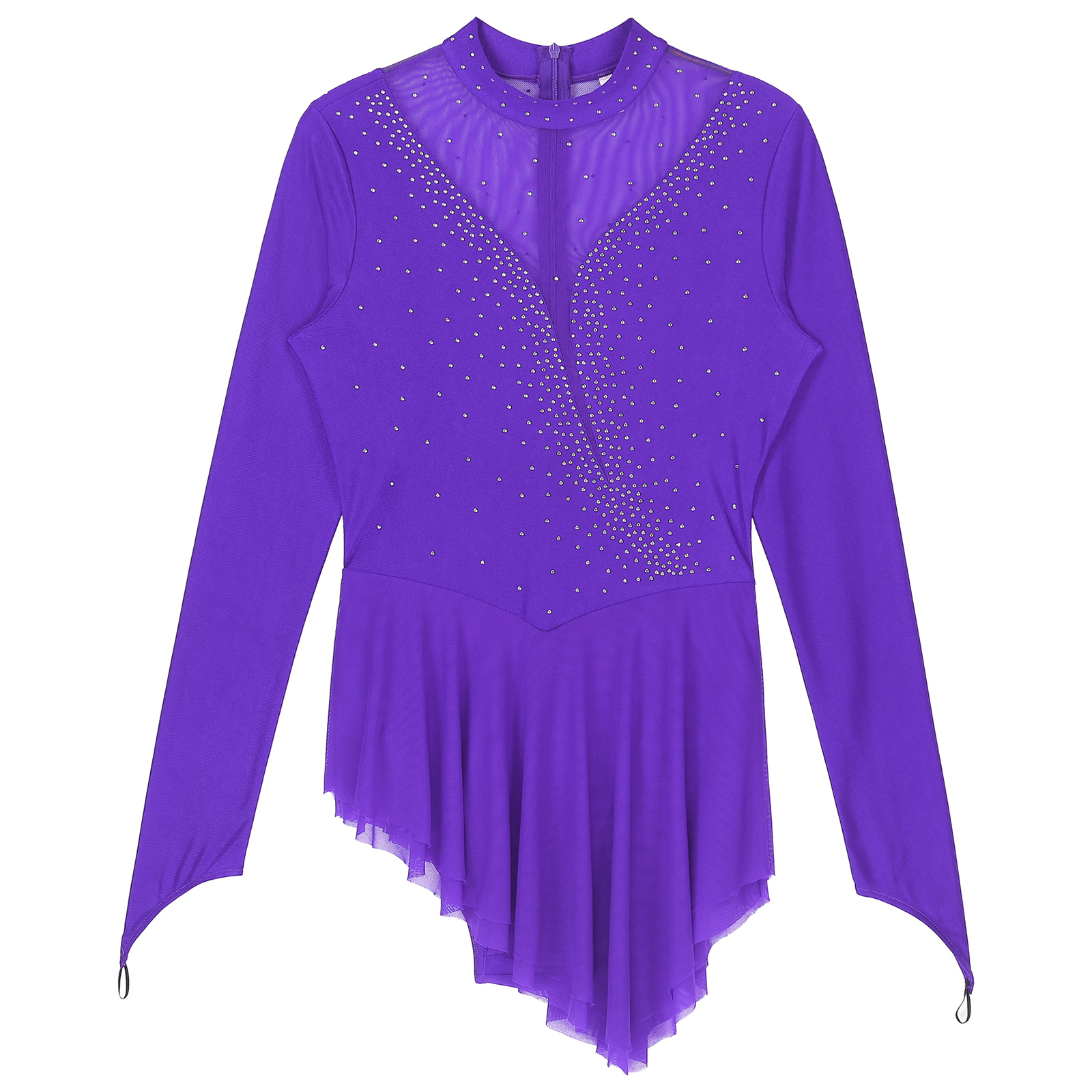 Women Figure Ice Skating Gymna - Rhinestone Banding Trim avaliação e preço