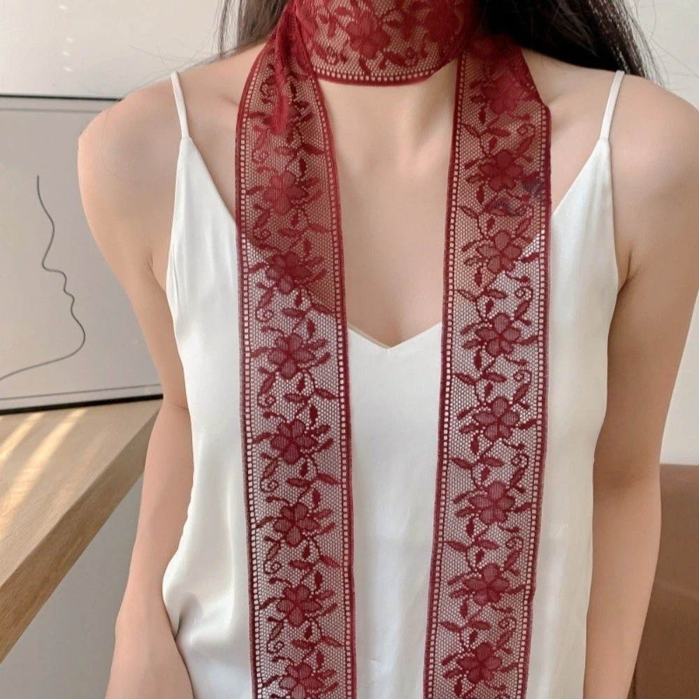 Stylish Floral Lace Printed Sc - Lace Ribbon Trim avaliação e preço