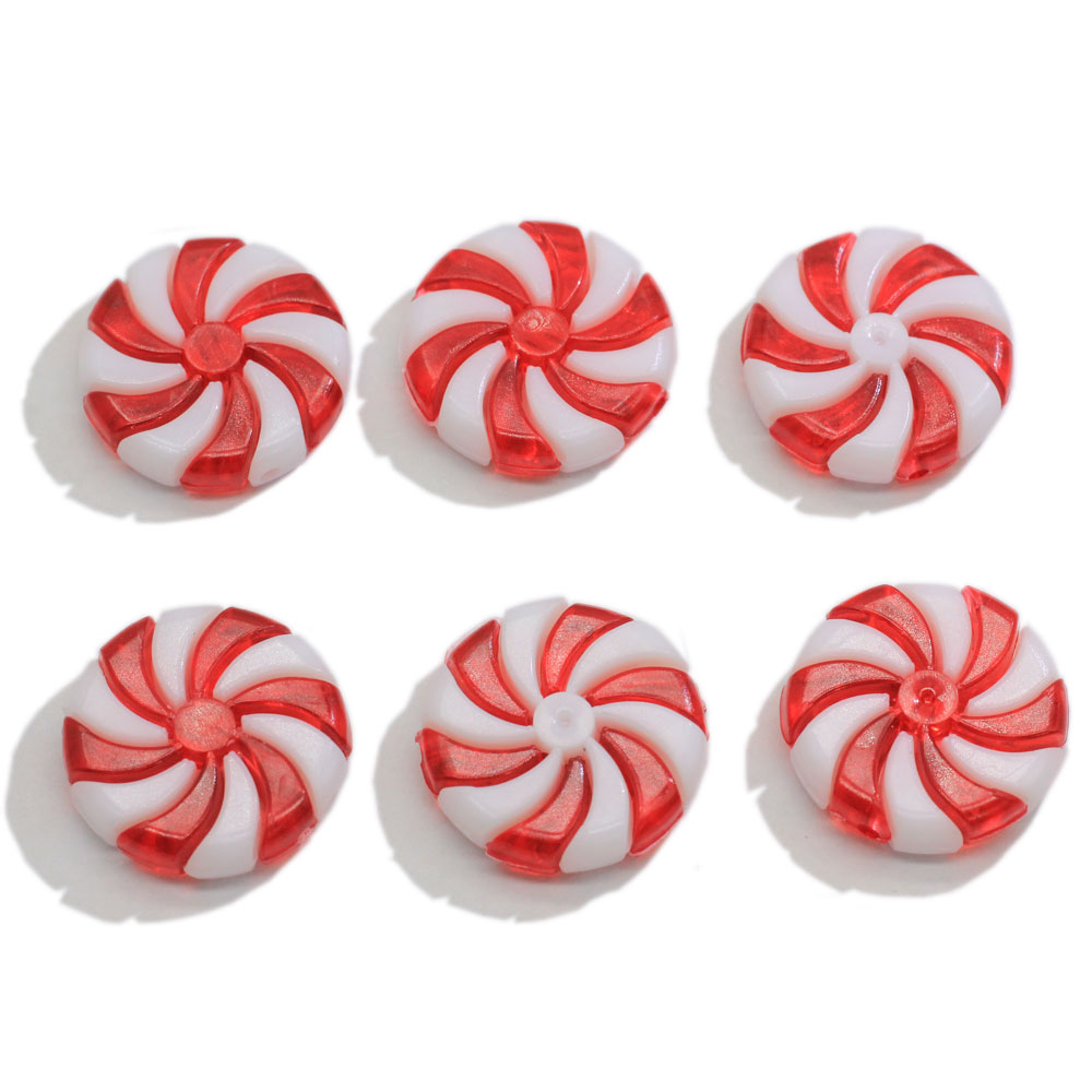Miniaturet Red White Windmill  - Christmas Craft Embellishment avaliação e preço