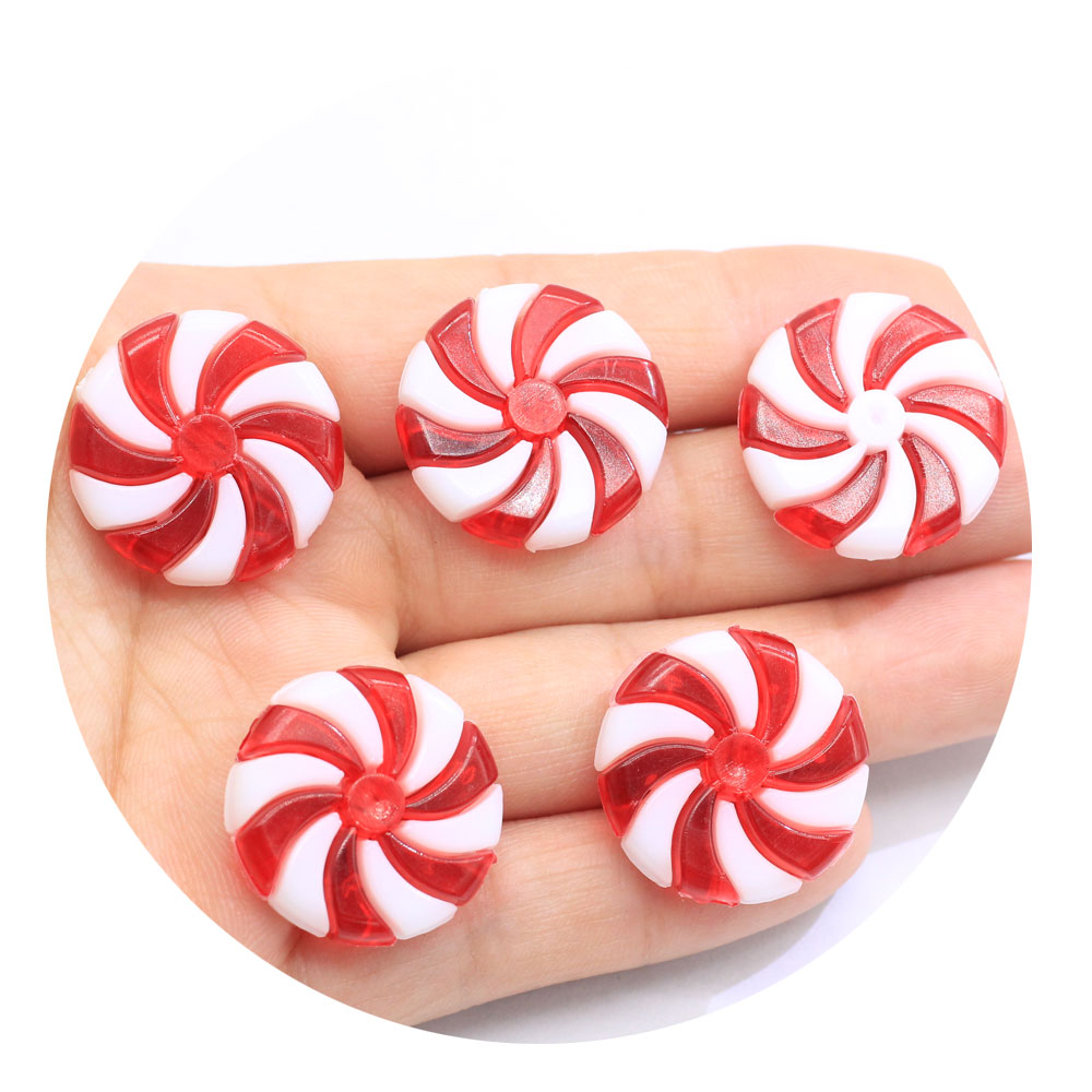 Miniaturet Red White Windmill  - Christmas Craft Embellishment avaliação e preço