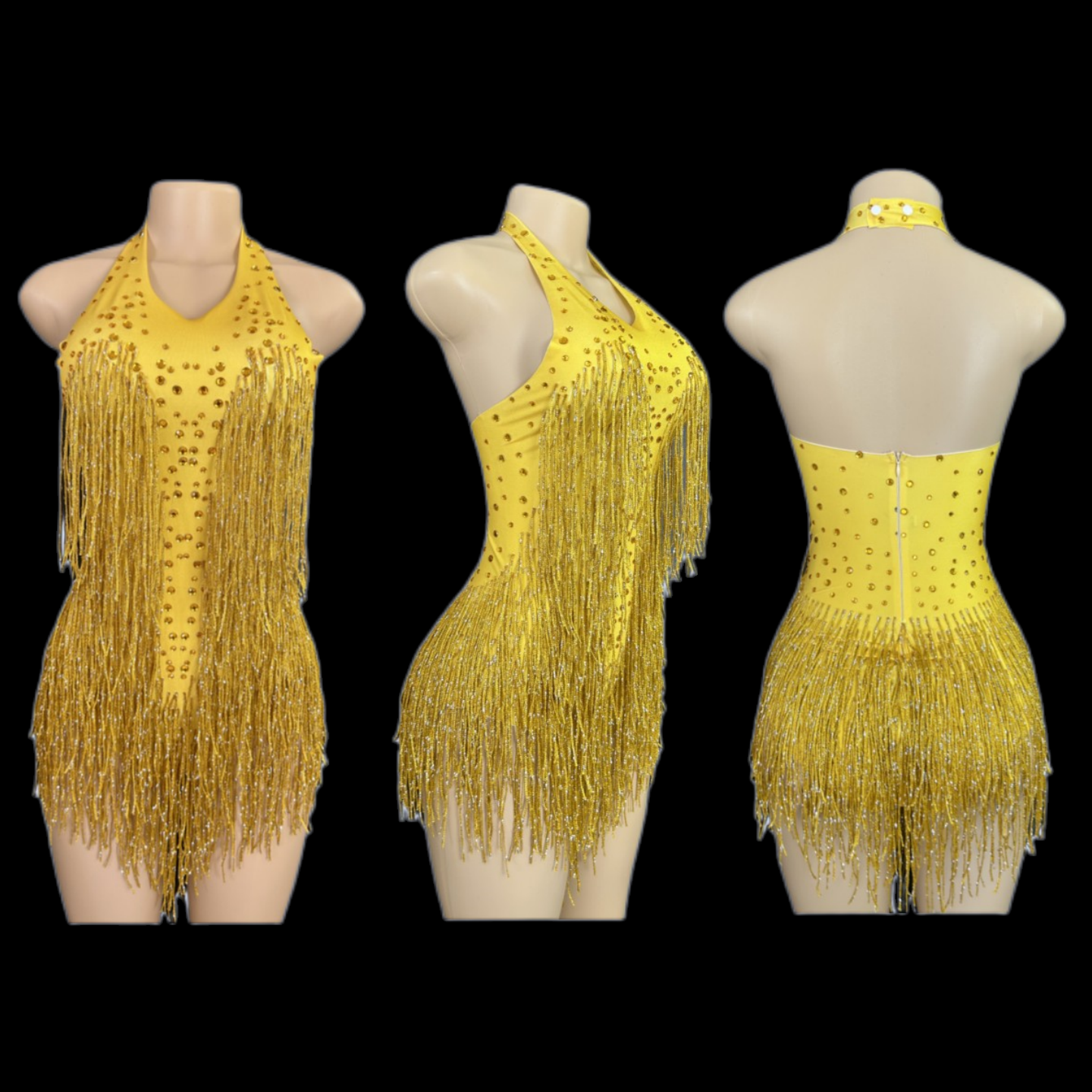 Sparkly Rhinestones Fringe Bod - Rhinestone Banding Trim avaliação e preço
