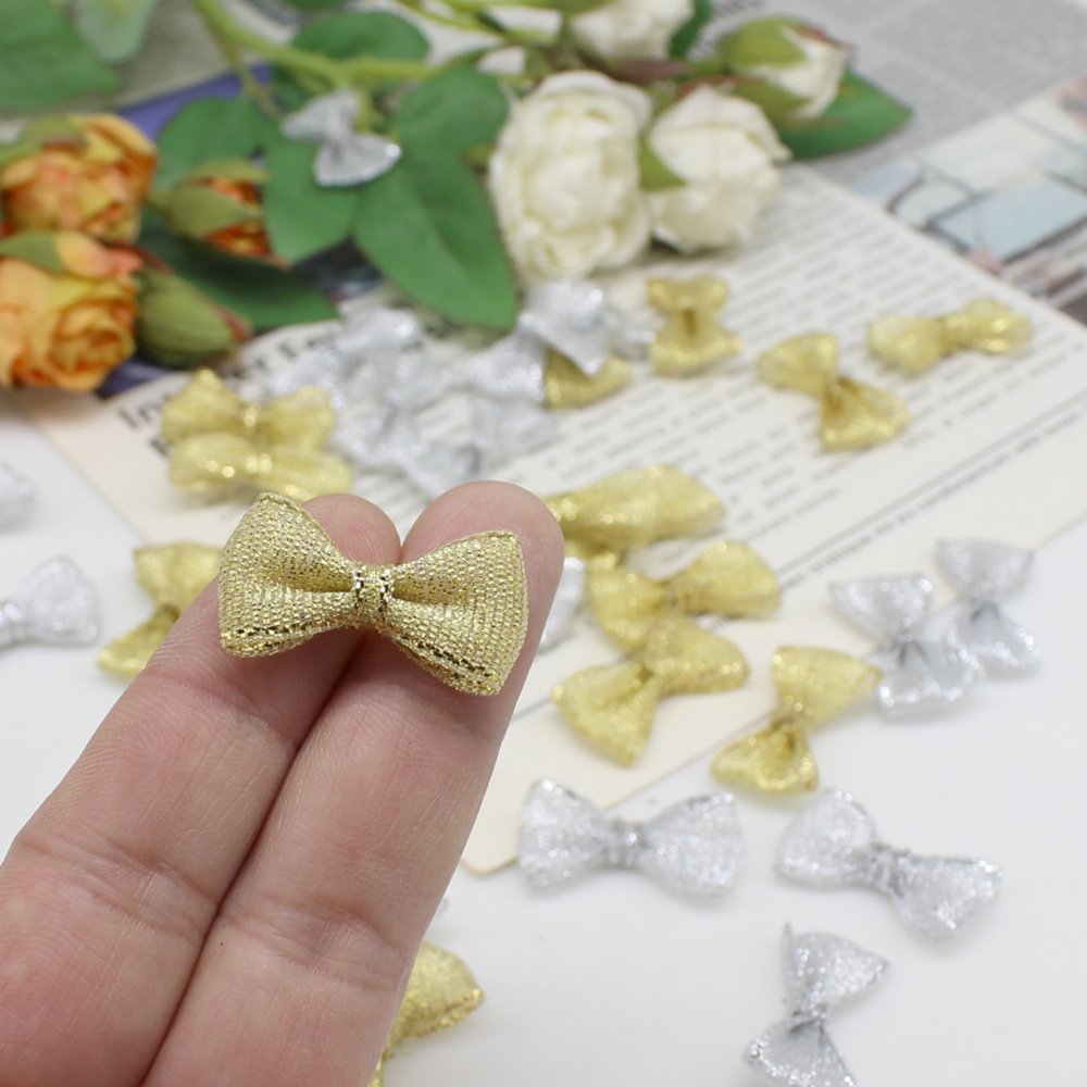 50/100pcs 15mm-30mm Gold and s - Embellishments For Scrapbooking avaliação e preço