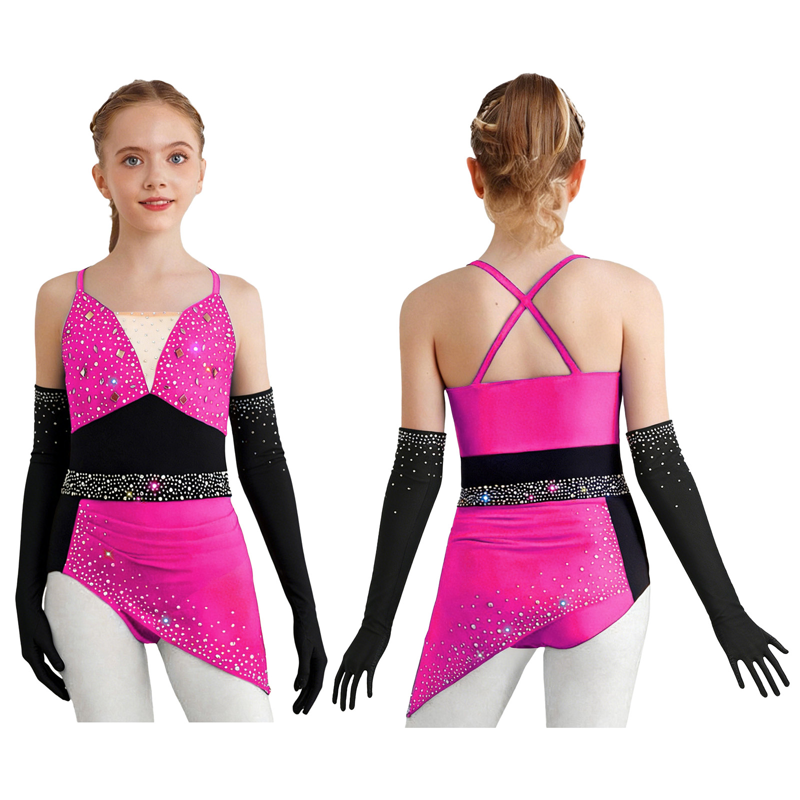 Teen Girls Shiny Rhinestones L - Rhinestone Banding Trim avaliação e preço