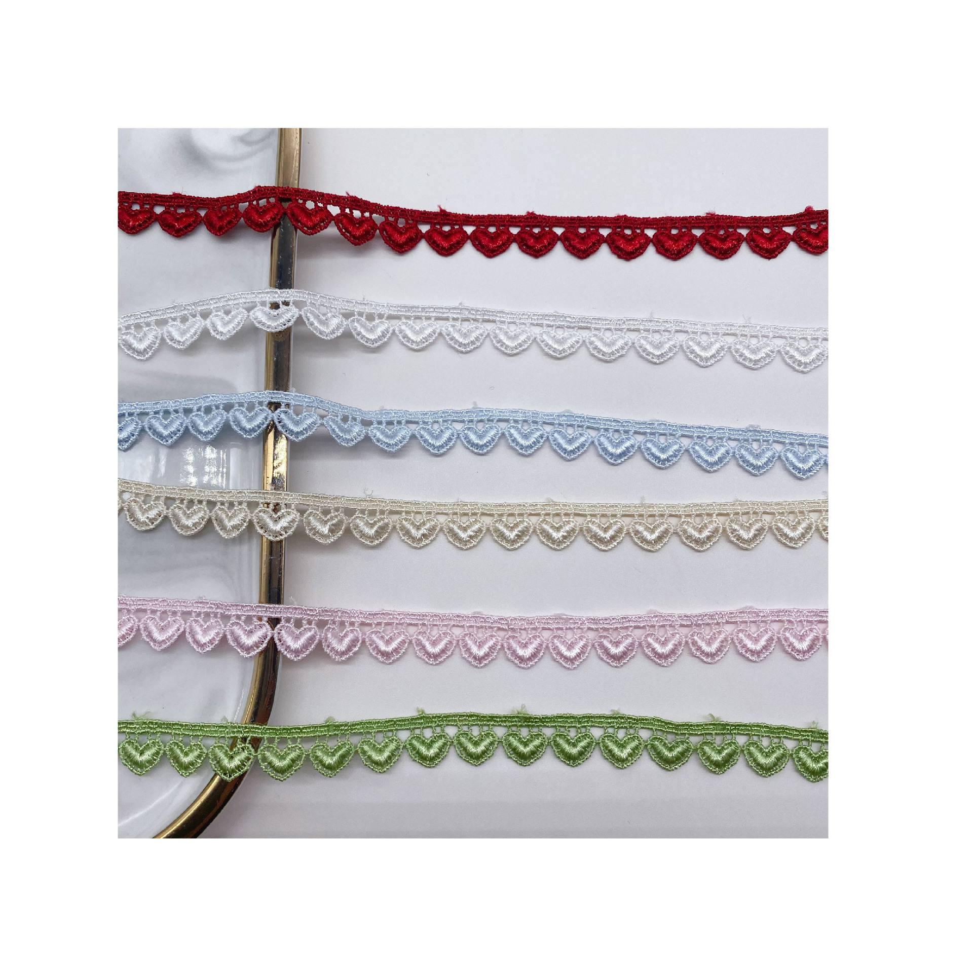 4Yards Embroidered Multicolor  - Lace Ribbon Trim avaliação e preço