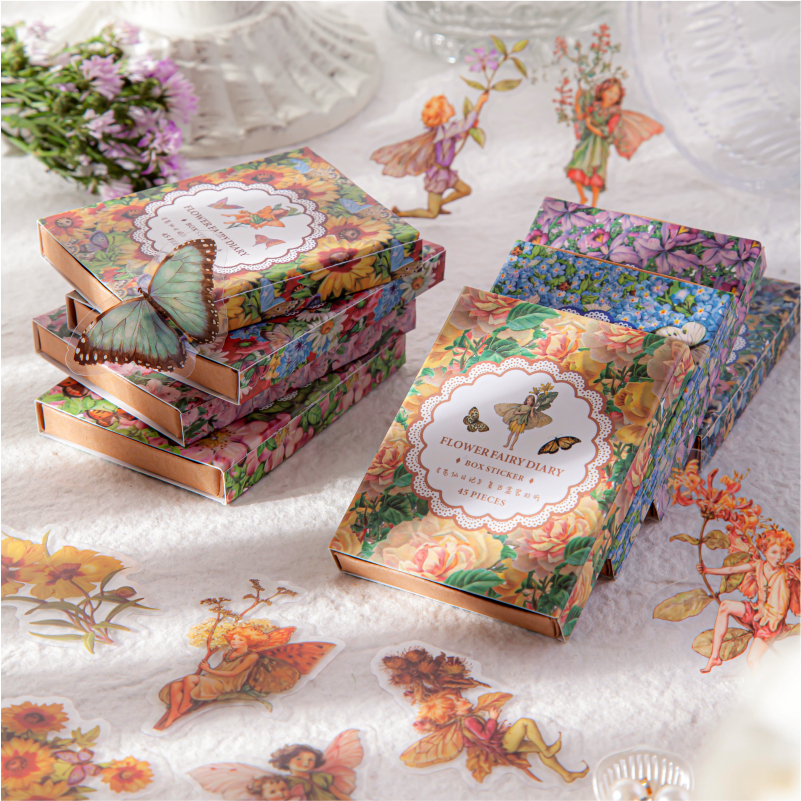 45sheets/pack Vintage Butterfl - Embellishments For Scrapbooking avaliação e preço