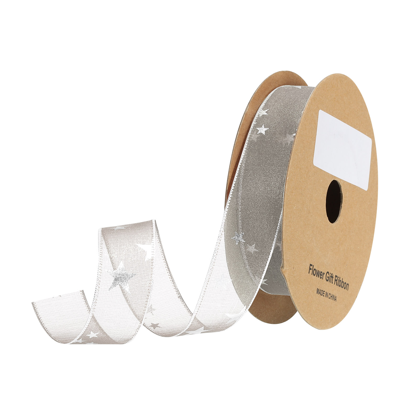 1 Inch 20 Yard Star Organza Sh - Organza Ribbon Spool avaliação e preço