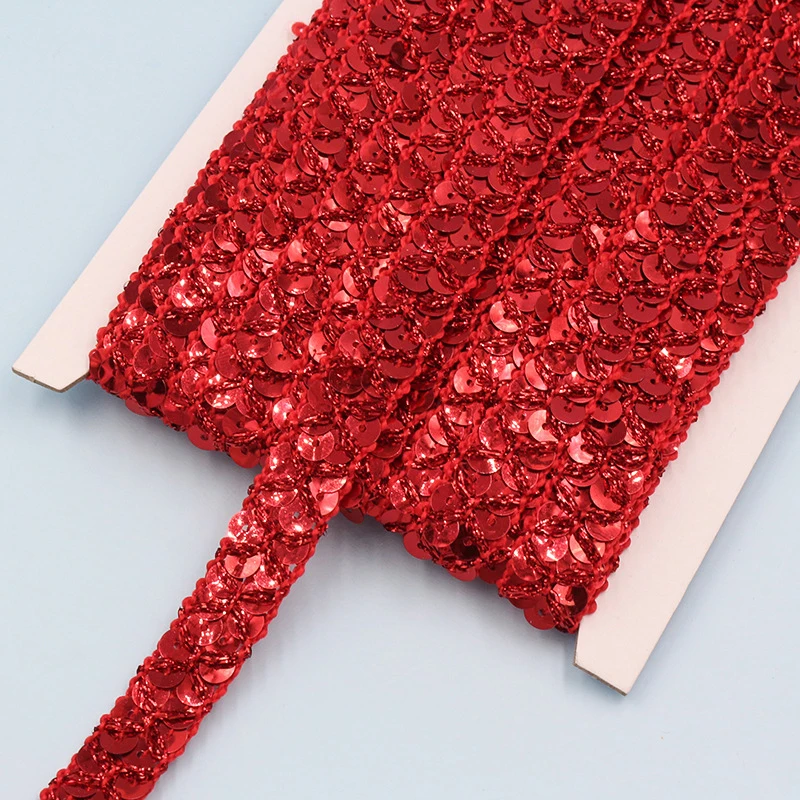 10m Gold and Silver Sequined L - Lace Ribbon Trim avaliação e preço