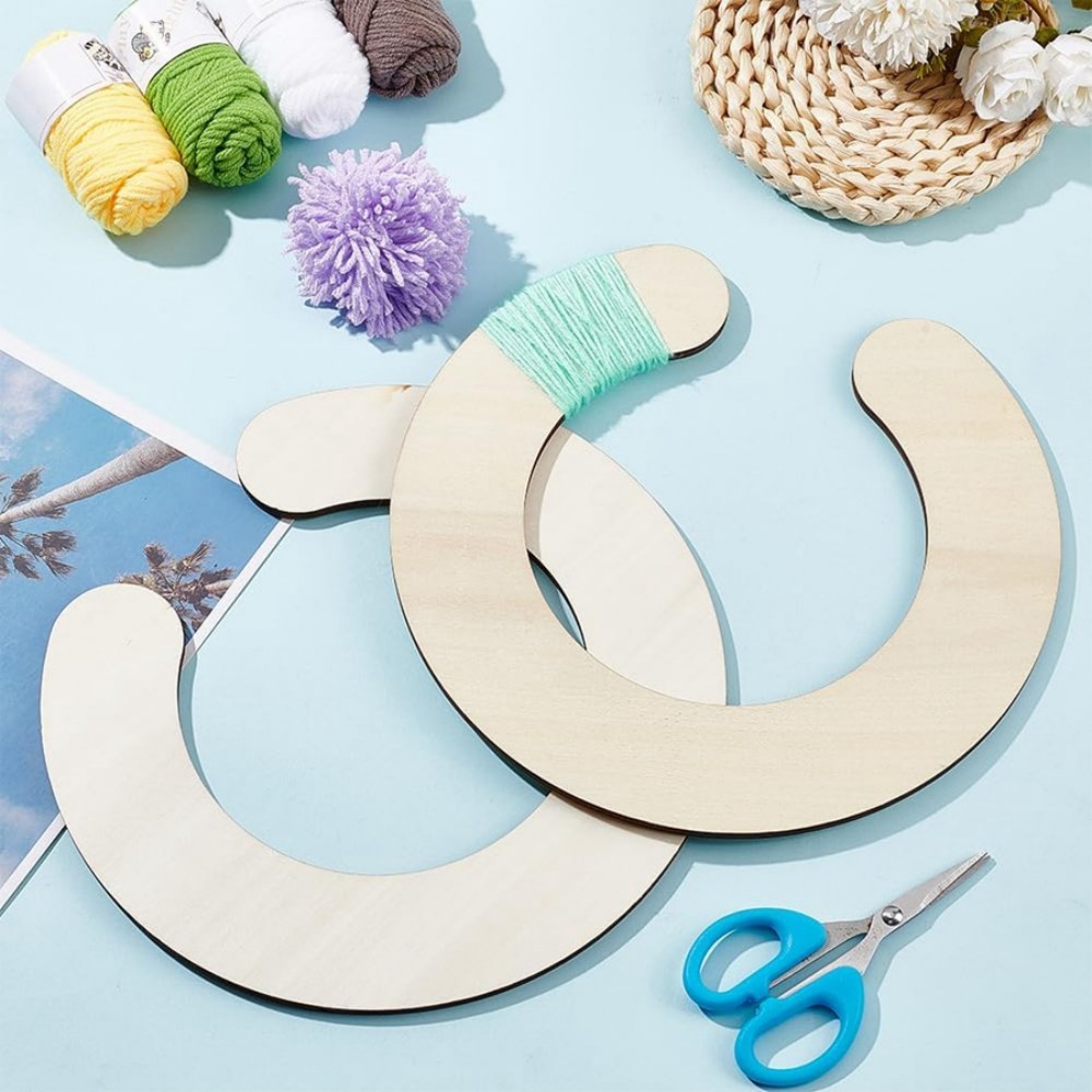 2pcs Wooden Pom Pom Maker Set  - Pom Pom Maker Tool avaliação e preço