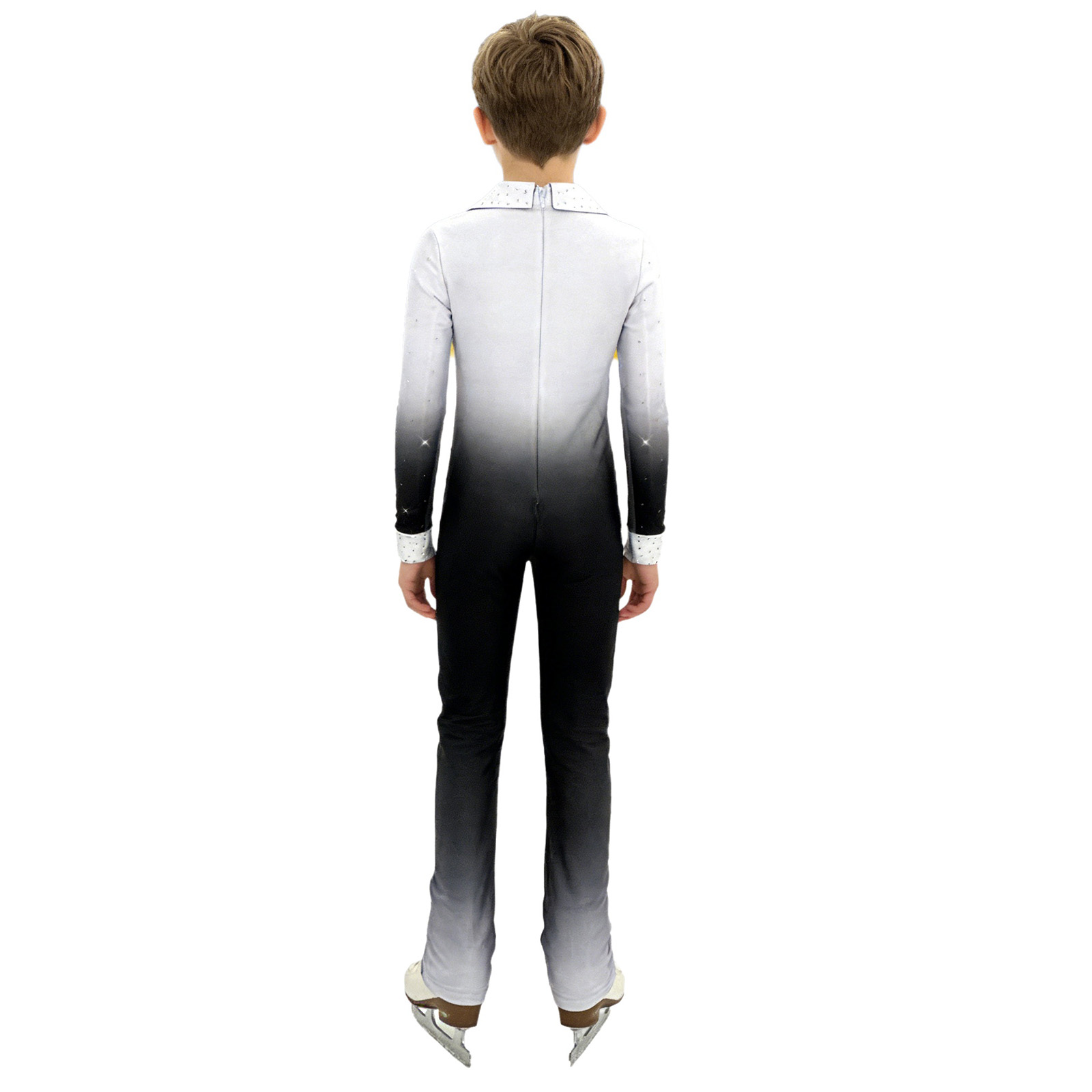 Kids Boys Figure Skating Dance - Rhinestone Banding Trim avaliação e preço