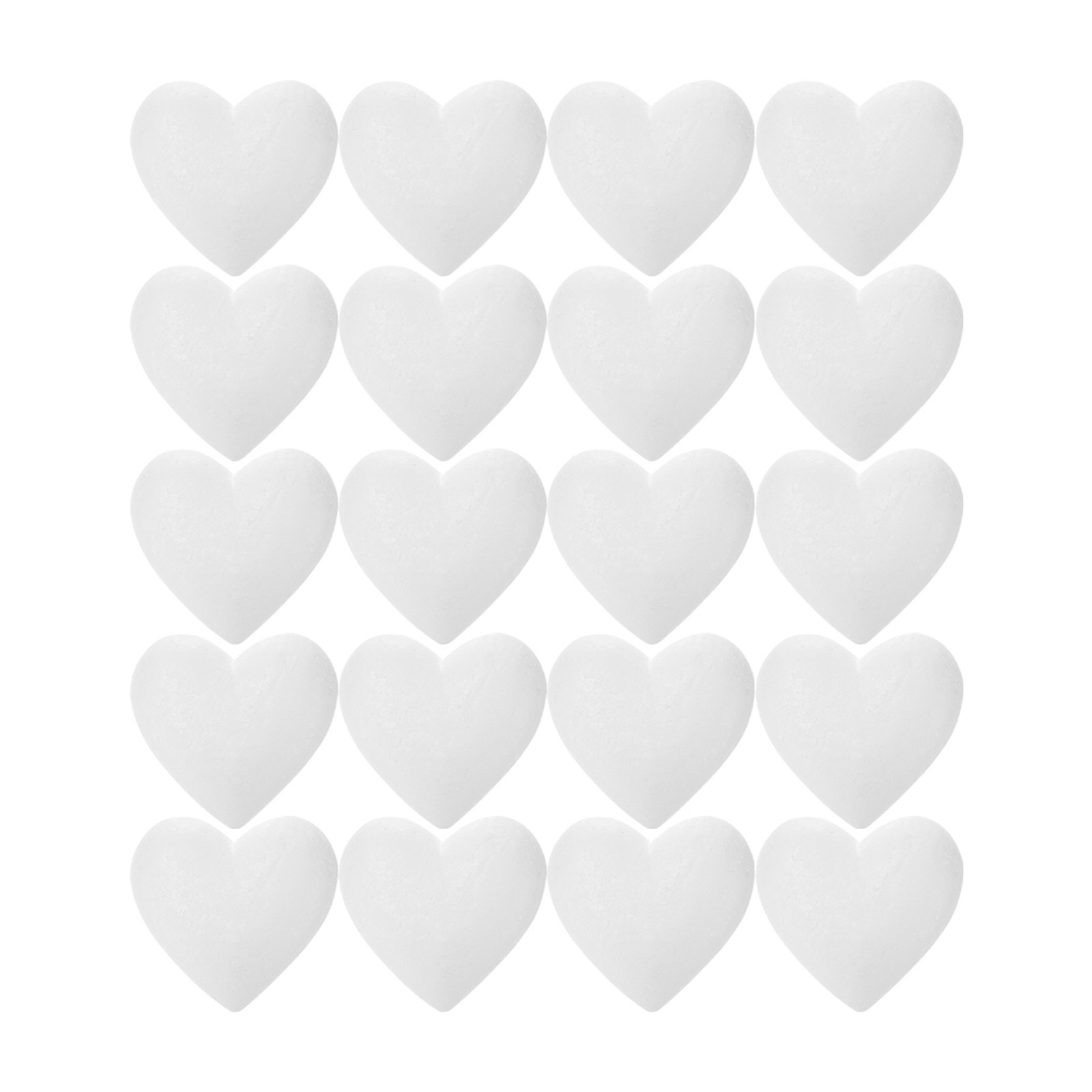 20Pcs Smooth Foam Heart Balls  - Embellish Craft avaliação e preço