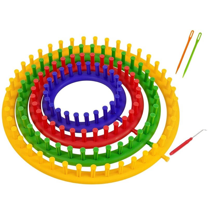 Round Knitting Loom For Hats S - Pom Pom Maker Tool avaliação e preço