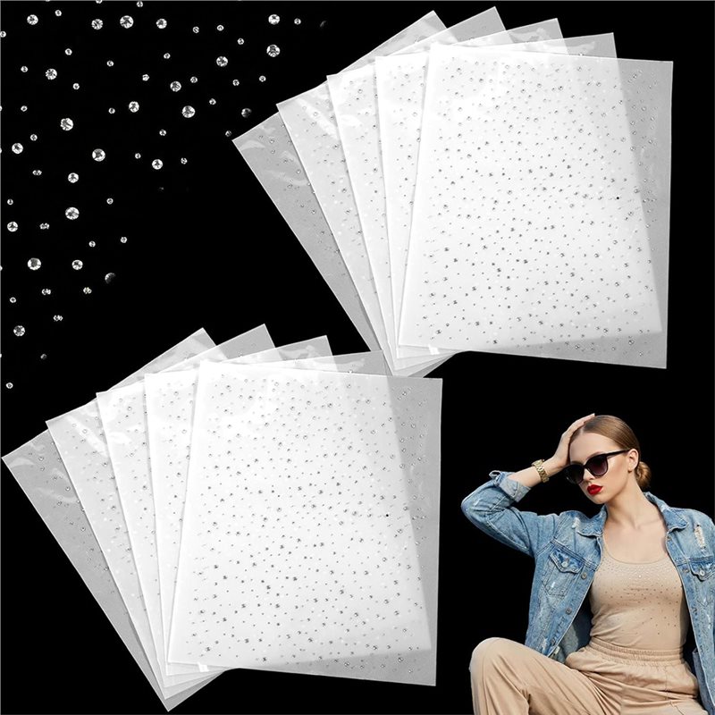 Hot Trend-Crystal Transfers Gl - Hotfix Rhinestone Sheet avaliação e preço
