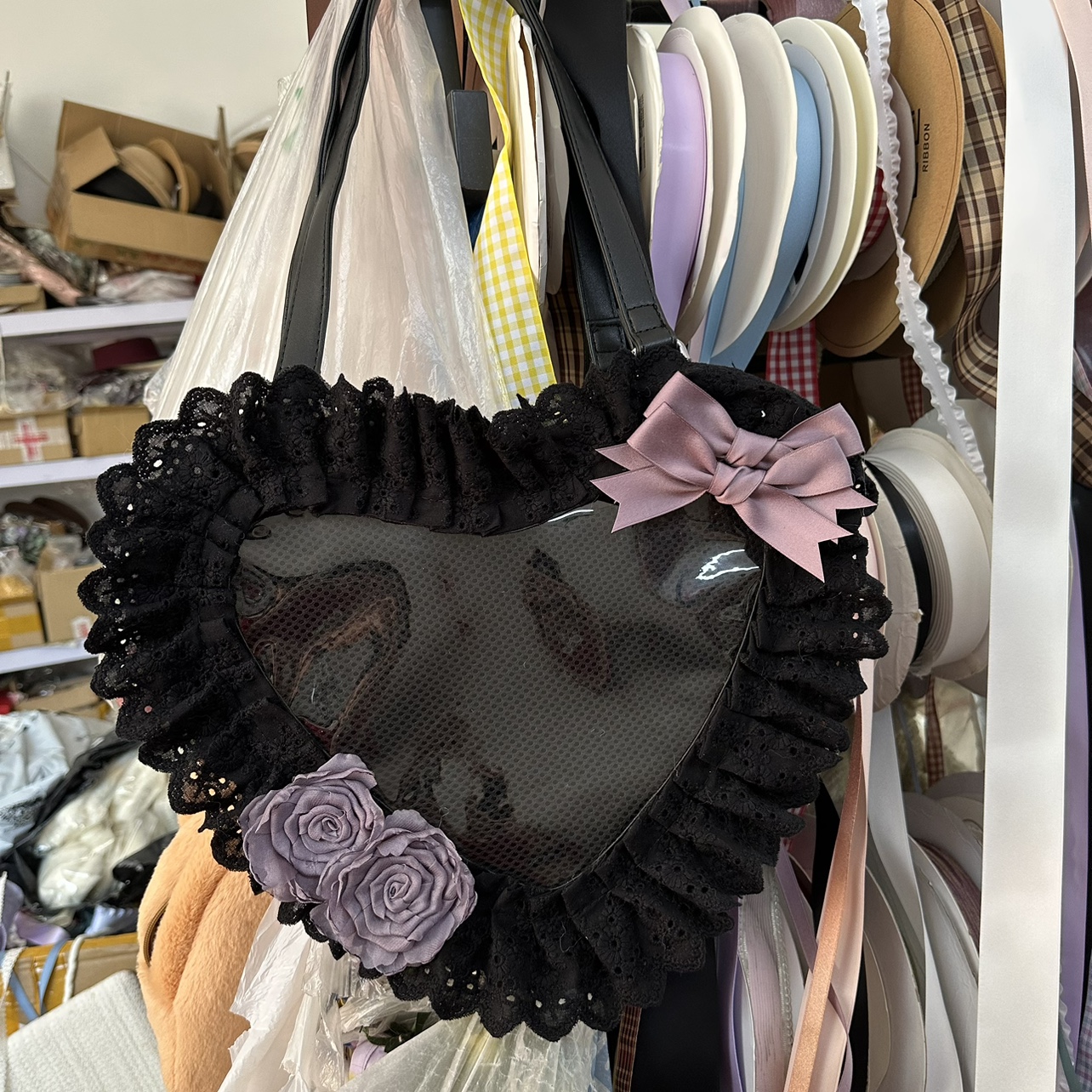 Japanese Daily Out Dating Loli - Lace Ribbon Trim avaliação e preço