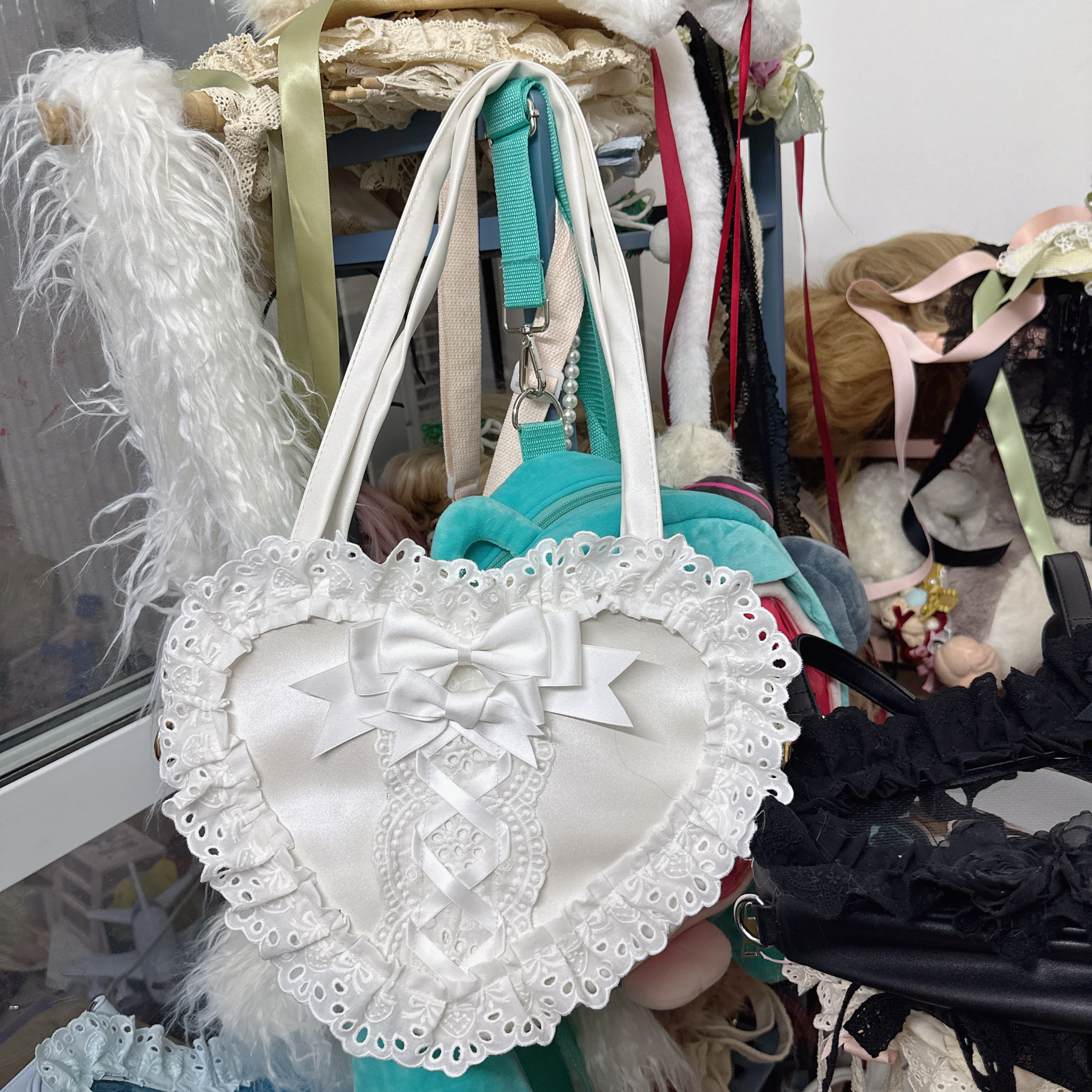 Japanese Daily Out Dating Loli - Lace Ribbon Trim avaliação e preço
