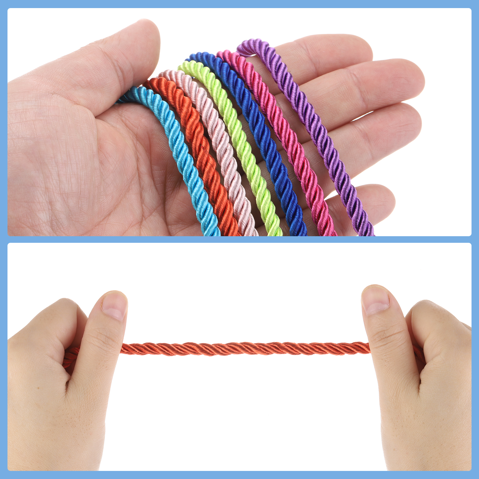 Uxcell 5 Yard 3mm Twisted Cord - Cord Trim Twisted avaliação e preço