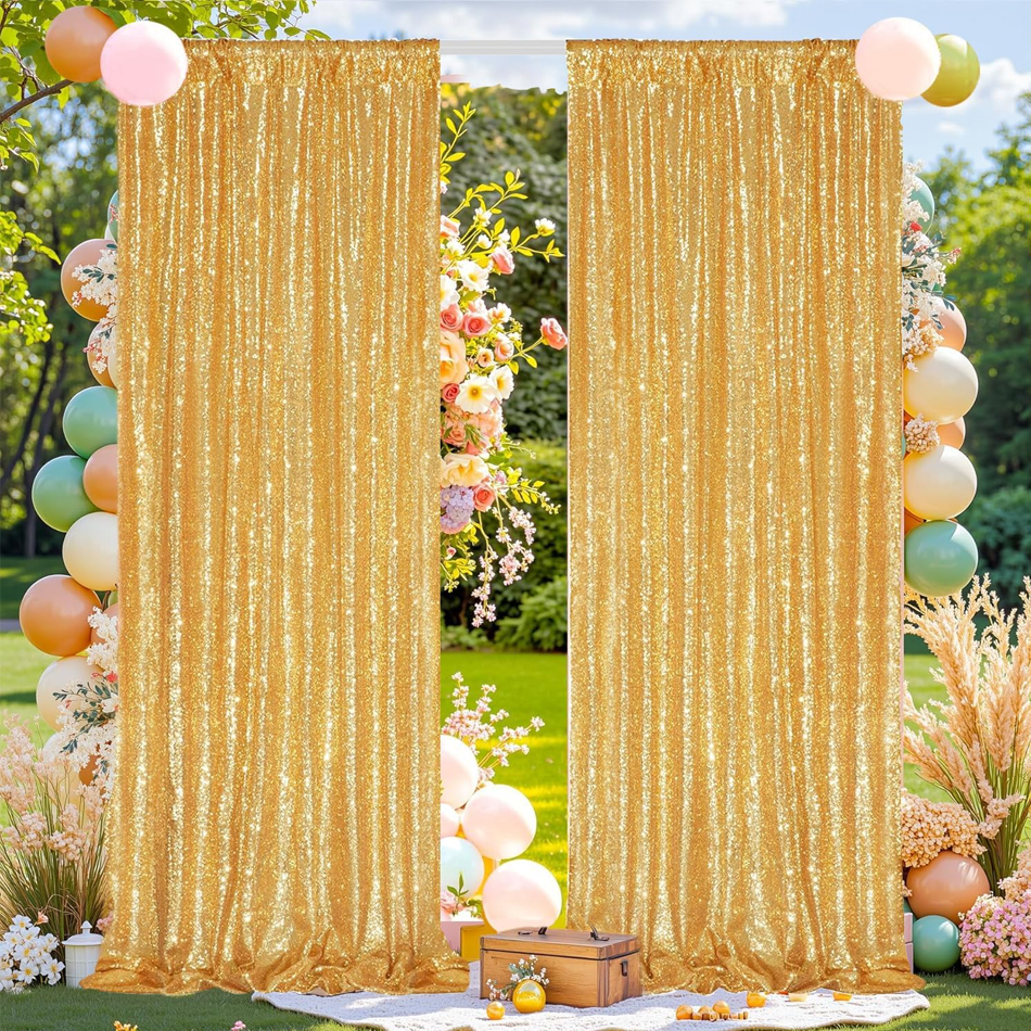 Silver Sequin Backdrop Curtain - Sequin Fabric Panel avaliação e preço