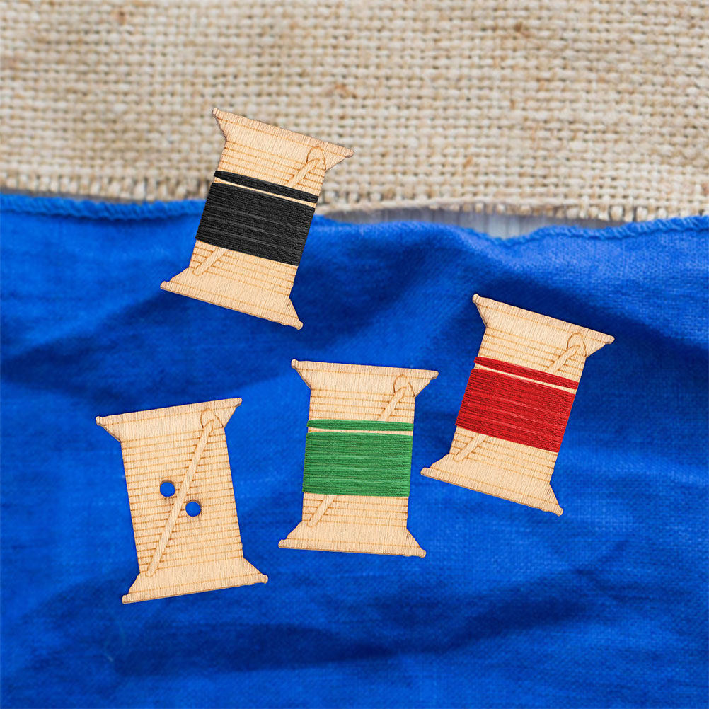 100Pcs Wooden Embroidery Floss - Embroidery Craft avaliação e preço
