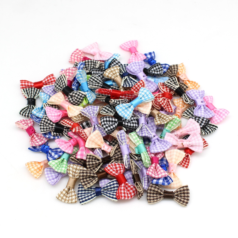 30PCS/lot 1.5cm*3cm Small Sati - Embellishments For Scrapbooking avaliação e preço