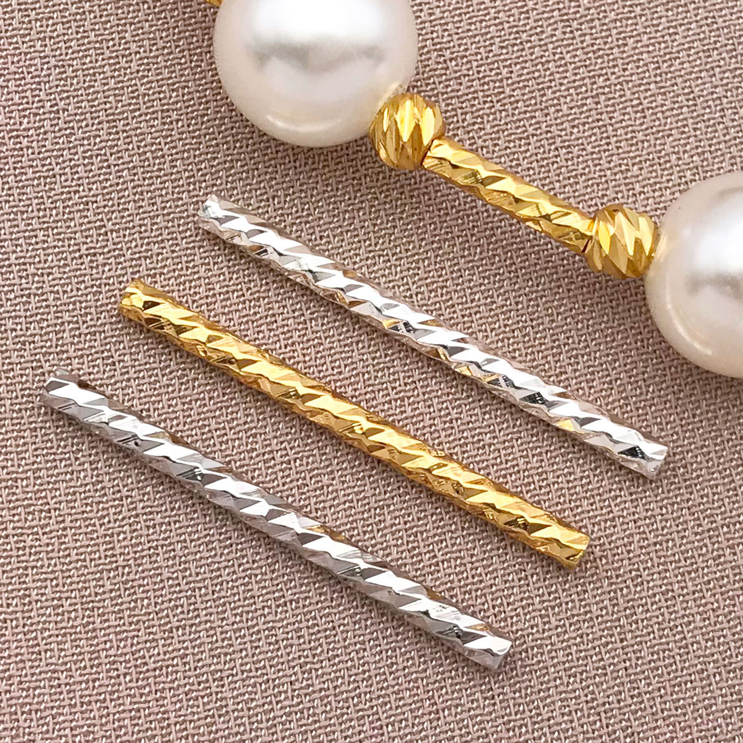 20pcs 18K Copper Plated True G - Embroidery Embellishments avaliação e preço