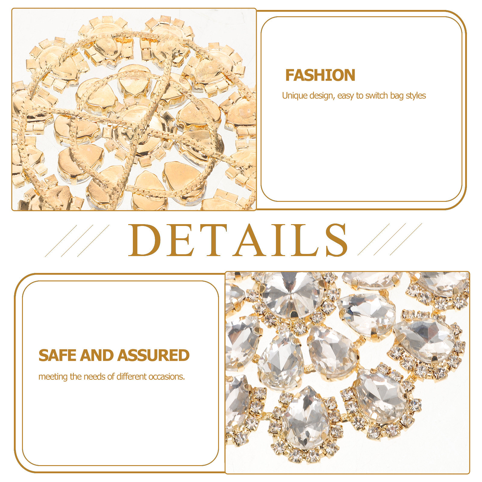 Alloy Rhinestone Flower Appliq - Sew On Rhinestone avaliação e preço