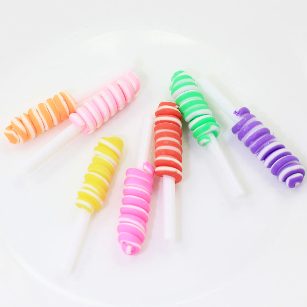 100/50pcs  8*52MM Long Lollipo - Christmas Craft Embellishment avaliação e preço