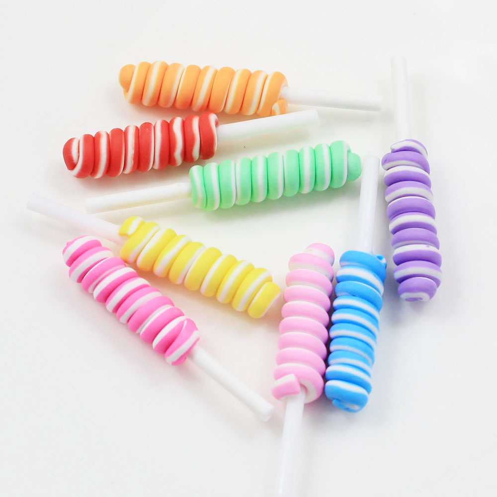 100/50pcs  8*52MM Long Lollipo - Christmas Craft Embellishment avaliação e preço