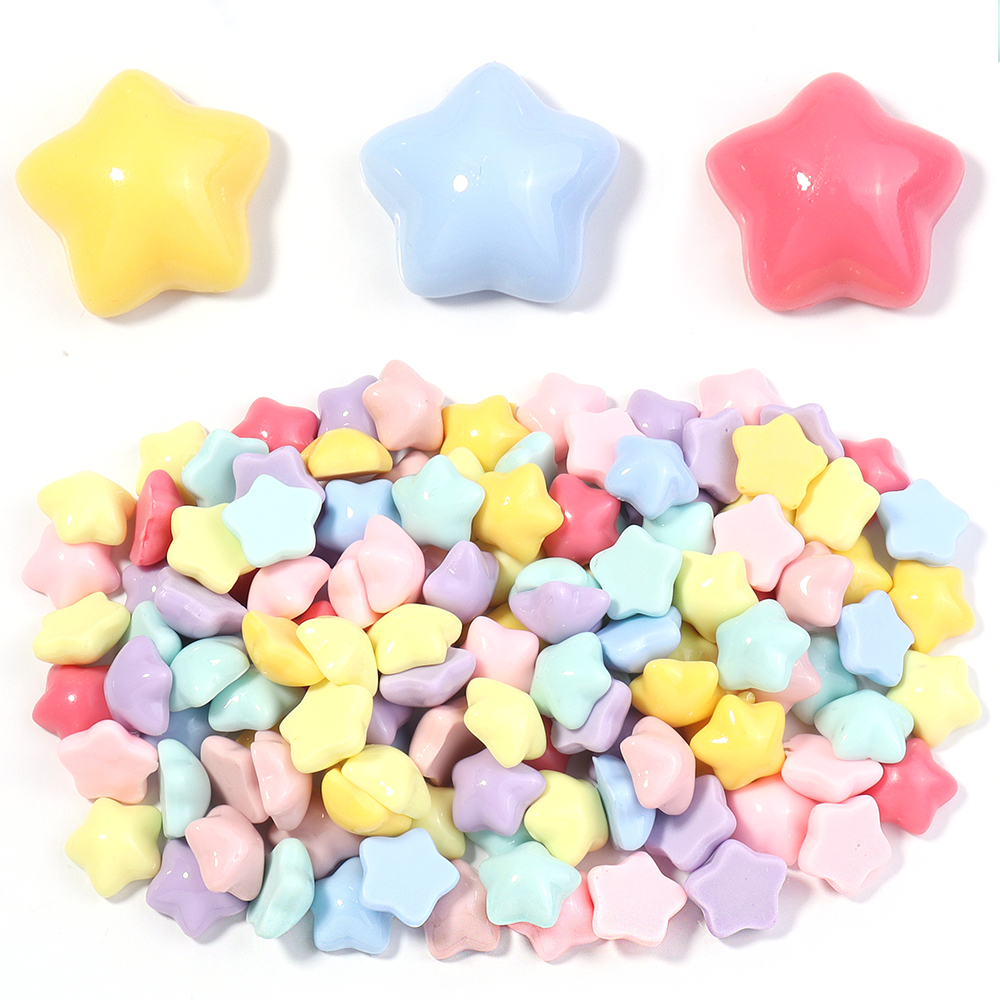 50pcs/lot 16mm Colorful Star R - Embellish Craft avaliação e preço