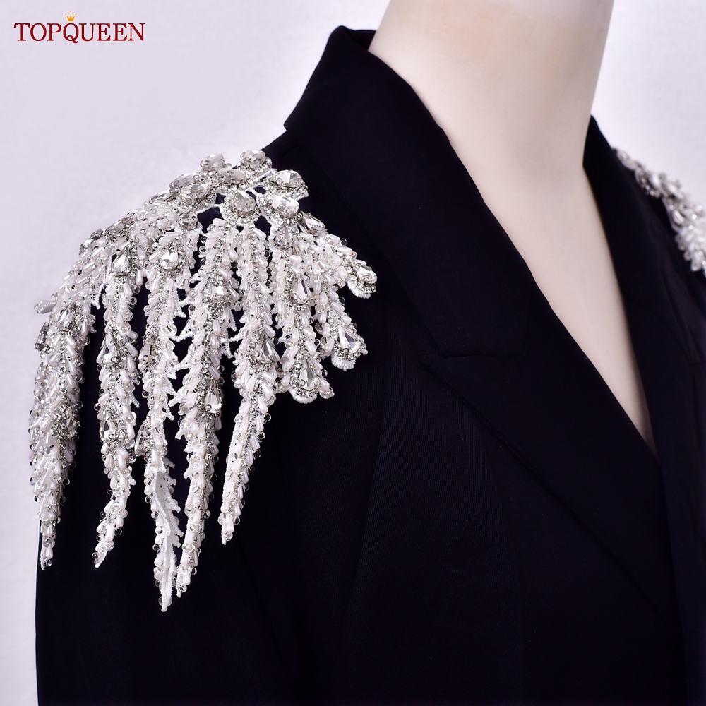 TOPQUEEN Beaded Rhinestone Pat - Sew On Rhinestone avaliação e preço