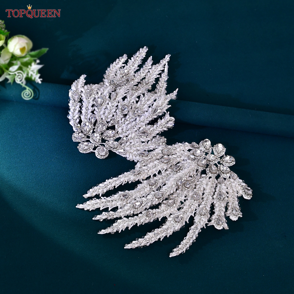 TOPQUEEN Beaded Rhinestone Pat - Sew On Rhinestone avaliação e preço