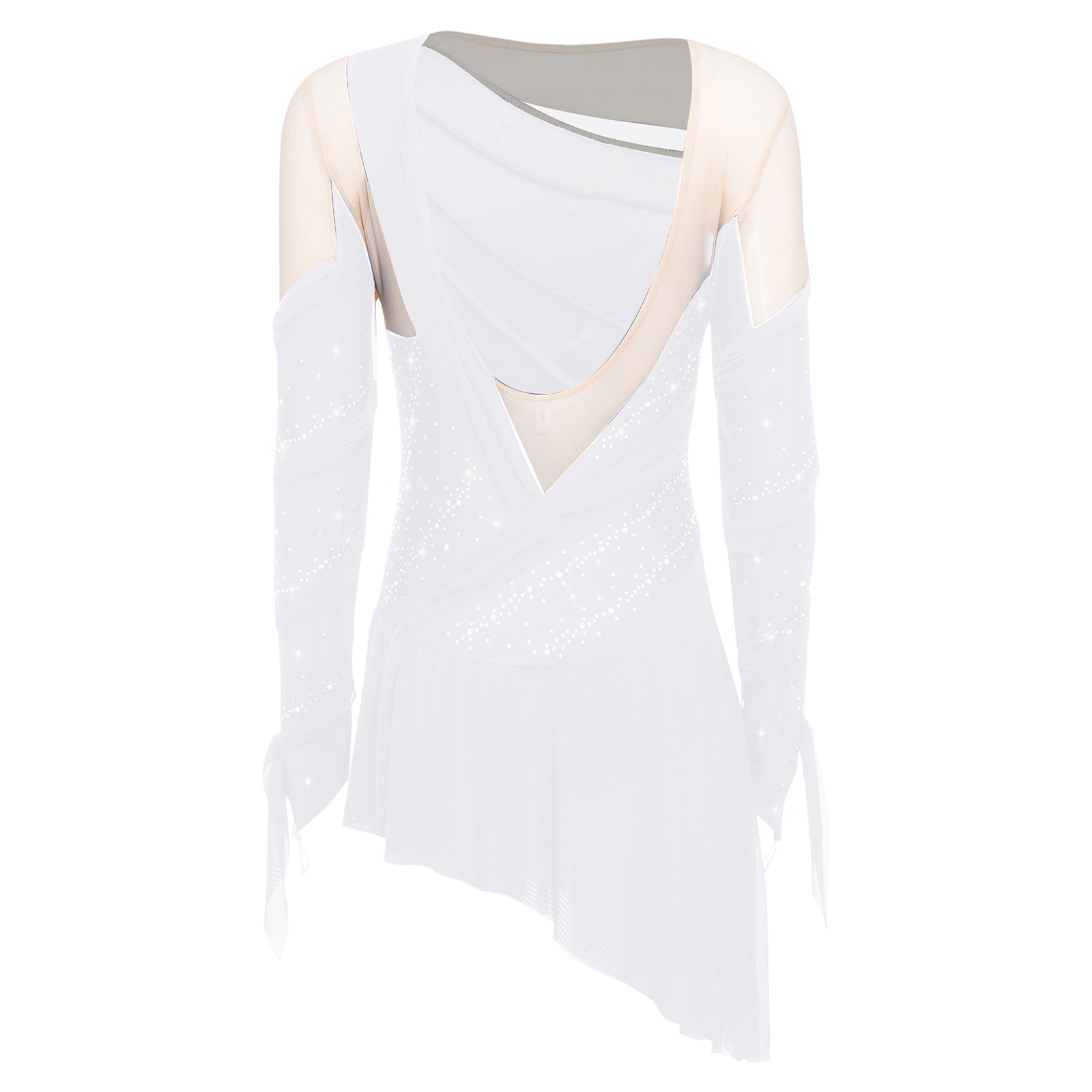 Women Rhinestone Lyrical Dance - Rhinestone Banding Trim avaliação e preço