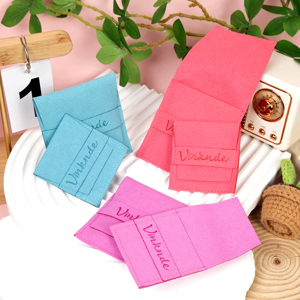 50/100Pcs Custom Logo 8x8cm Je - Velvet Ribbon Roll avaliação e preço