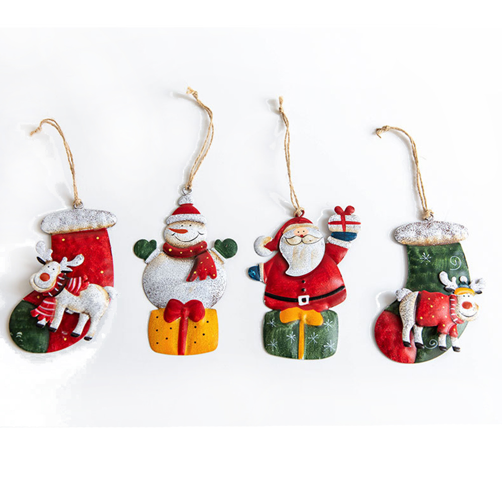 Metal Painted Home Decor Iron  - Christmas Craft Embellishment avaliação e preço