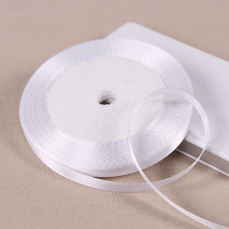 6mm Silk Satin Ribbons Length  - Velvet Ribbon Roll avaliação e preço