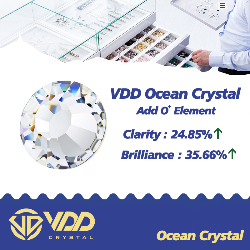 VDD 029 Capri Blue  Rhinestone - Hotfix Rhinestone Sheet avaliação e preço
